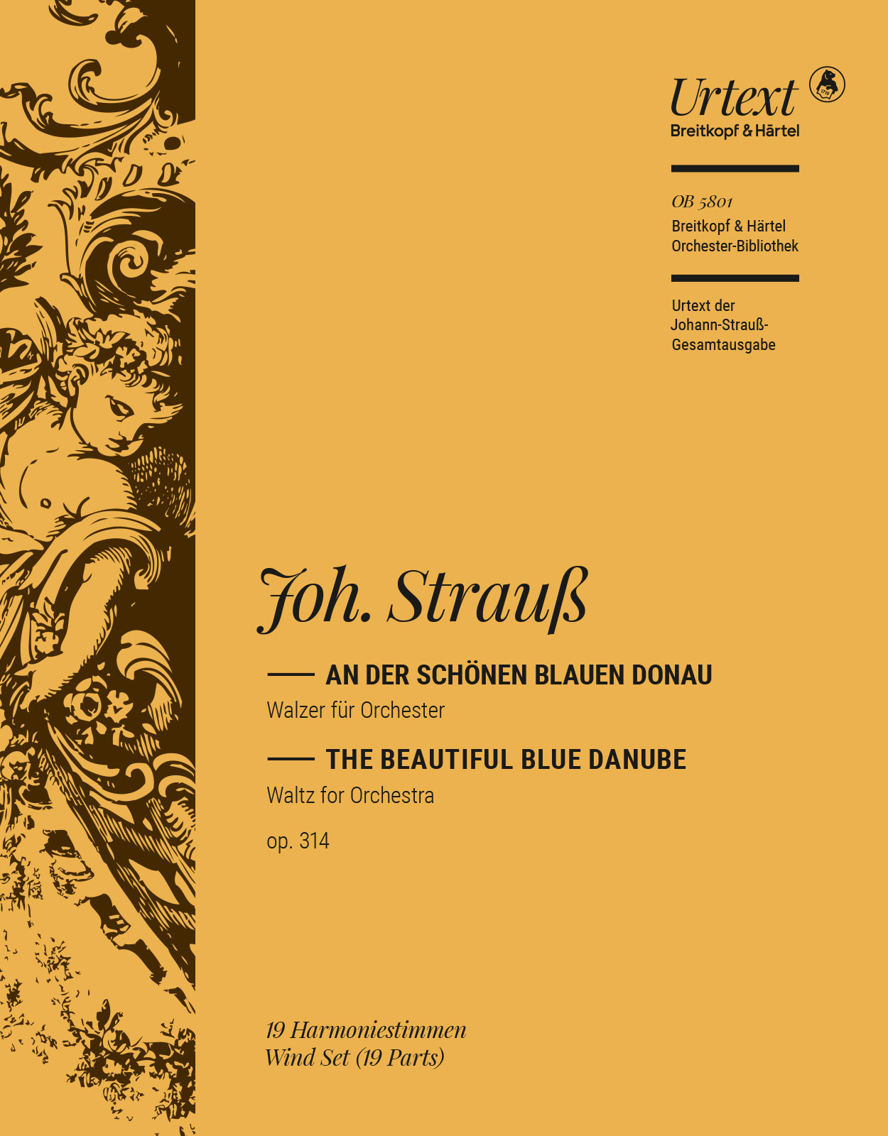 Front Cover Image An der schönen blauen Donau op. 314