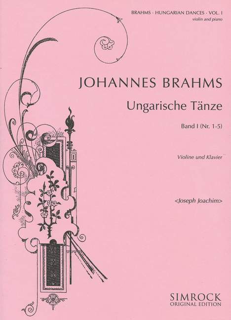 Front Cover Image Ungarische Tänze Band 1
