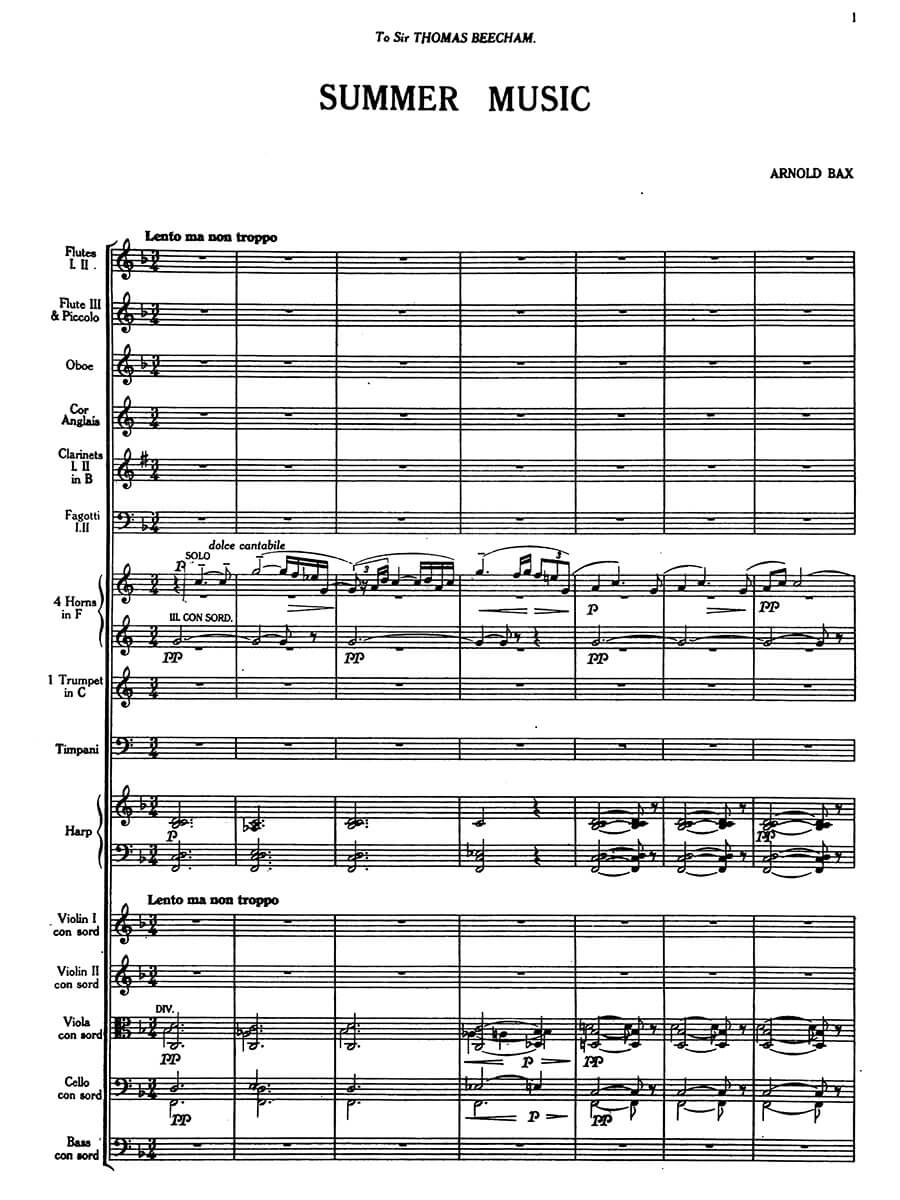 Front Cover Image Summer Music