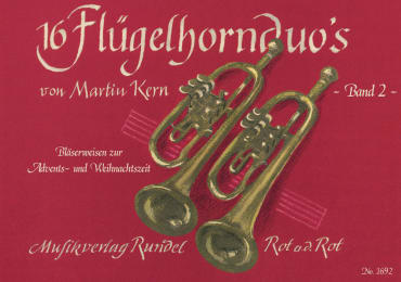 Front Cover Image 16 Flügelhornduos - Band 2