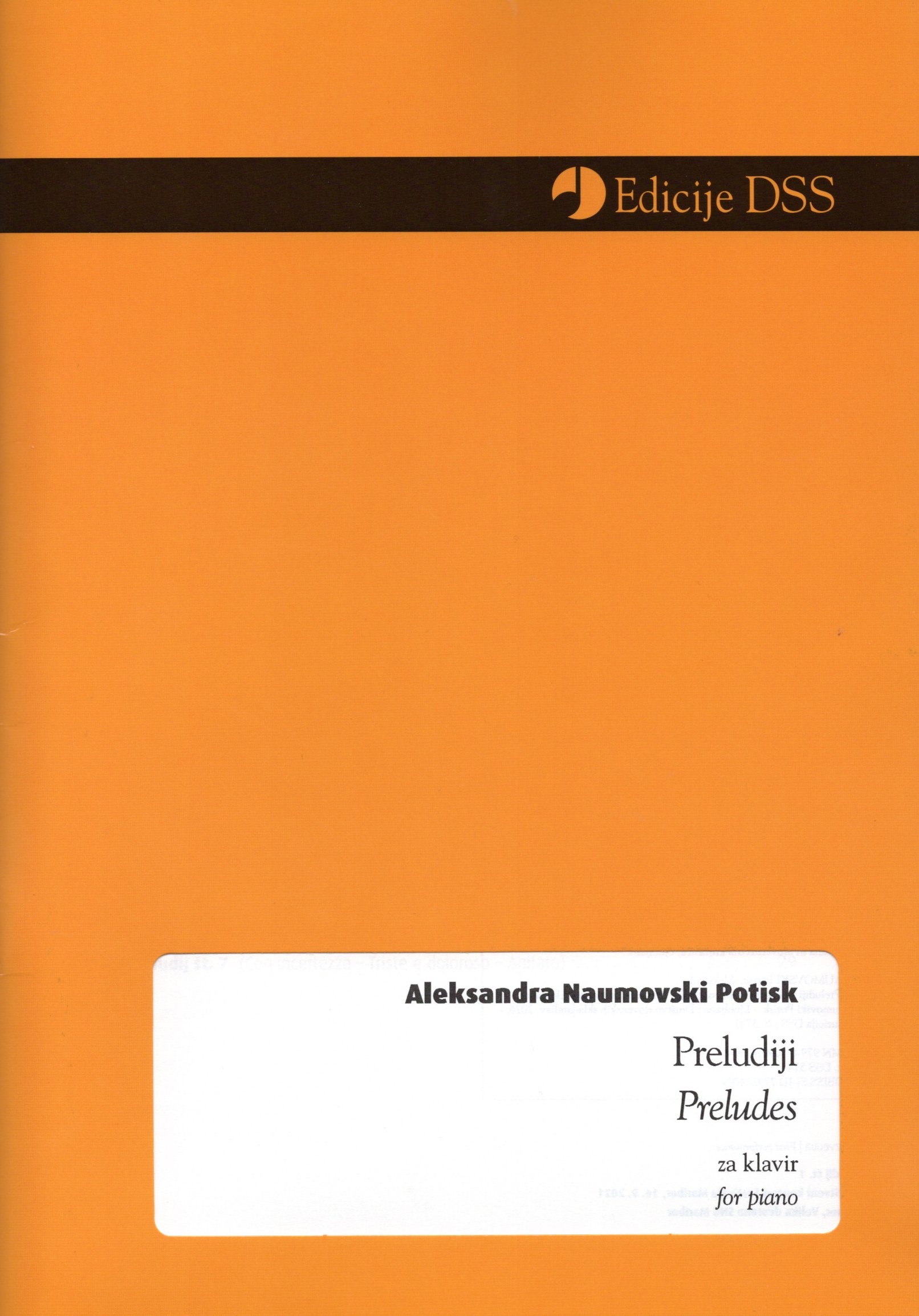 Front Cover Image Preludes