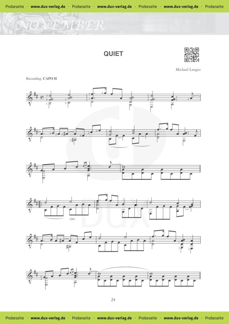 Other Cover Image Guitar Calendar - A Guitar Suite