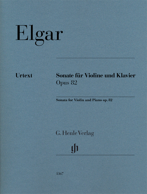 Front Cover Image Sonate für Violine und Klavier op. 82