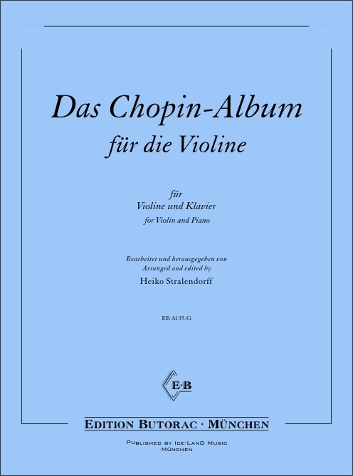 Front Cover Image Das Chopin-Album für die Violine