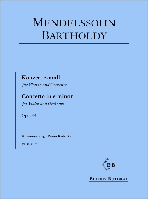 Front Cover Image Violinkonzert e-moll op. 64