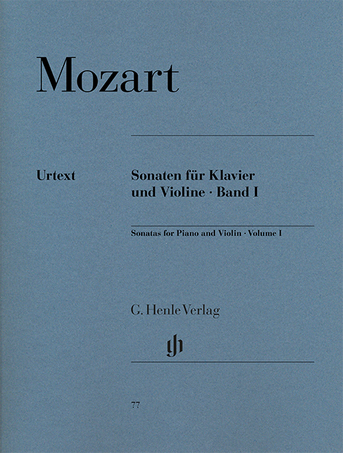 Front Cover Image Violinsonaten Band 1 KV 301-306