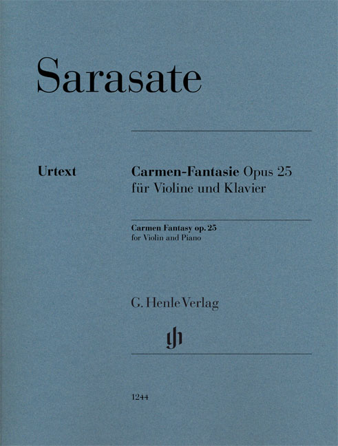 Front Cover Image Carmen-Fantasie op. 25 für Violine und Klavier