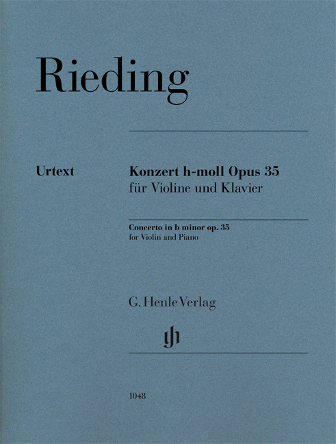 Front Cover Image Konzert h-moll op. 35 für Violine und Klavier