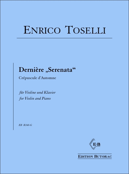 Front Cover Image Derniére "Serenata"