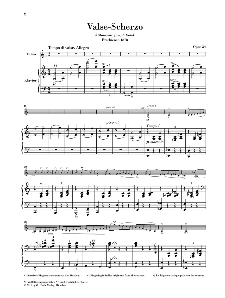 Other Cover Image Valse-Scherzo op. 34