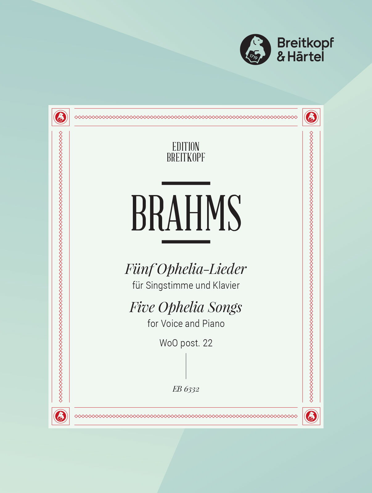 Other Cover Image 5 Ophelia-Lieder (dt./engl.)