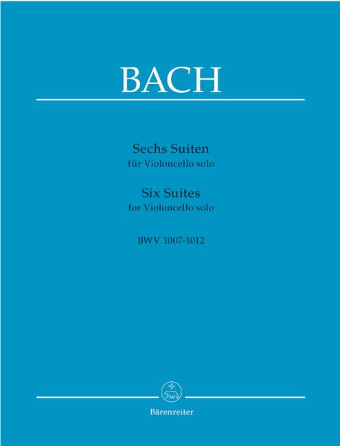 Other Cover Image Sechs Suiten für Violoncello solo BWV 1007-1012