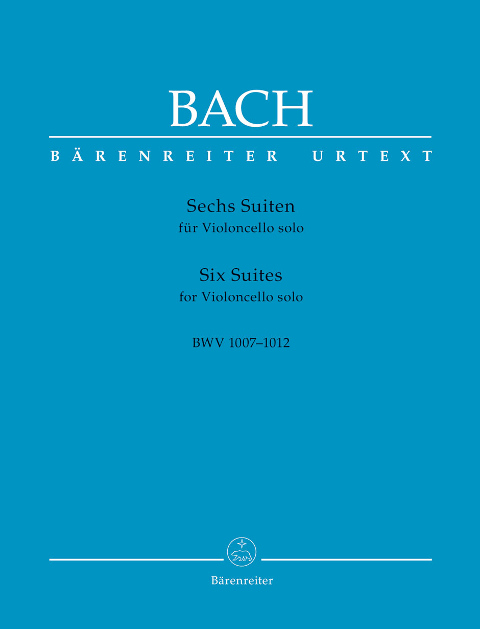 Front Cover Image Sechs Suiten für Violoncello solo BWV 1007-1012