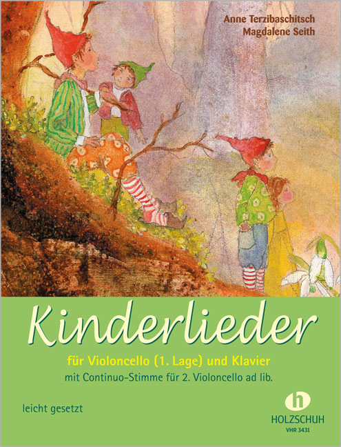 Front Cover Image Kinderlieder für Violoncello (1. Lage) und Klavier