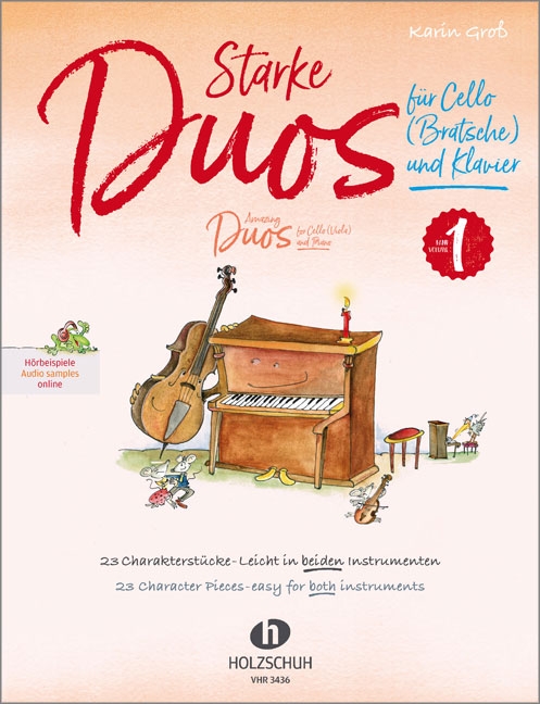 Front Cover Image Starke Duos 1 für Cello (Bratsche)