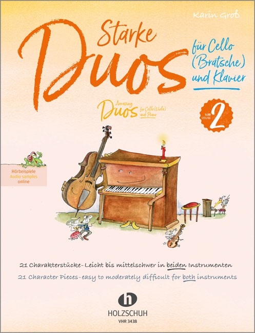 Front Cover Image Starke Duos 2 für Cello (Bratsche)