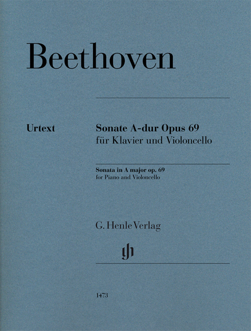 Front Cover Image Sonate A-dur op. 69 für Klavier und Violoncello