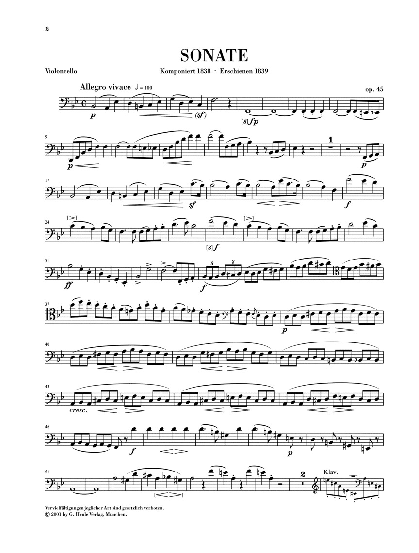 Other Cover Image Sonate B-dur op. 45