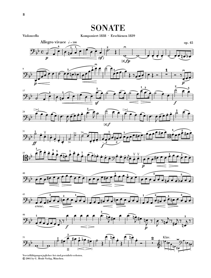 Other Cover Image Sonate B-dur op. 45