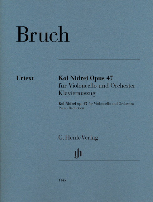 Front Cover Image Kol Nidrei op. 47 für Violoncello und Orchester