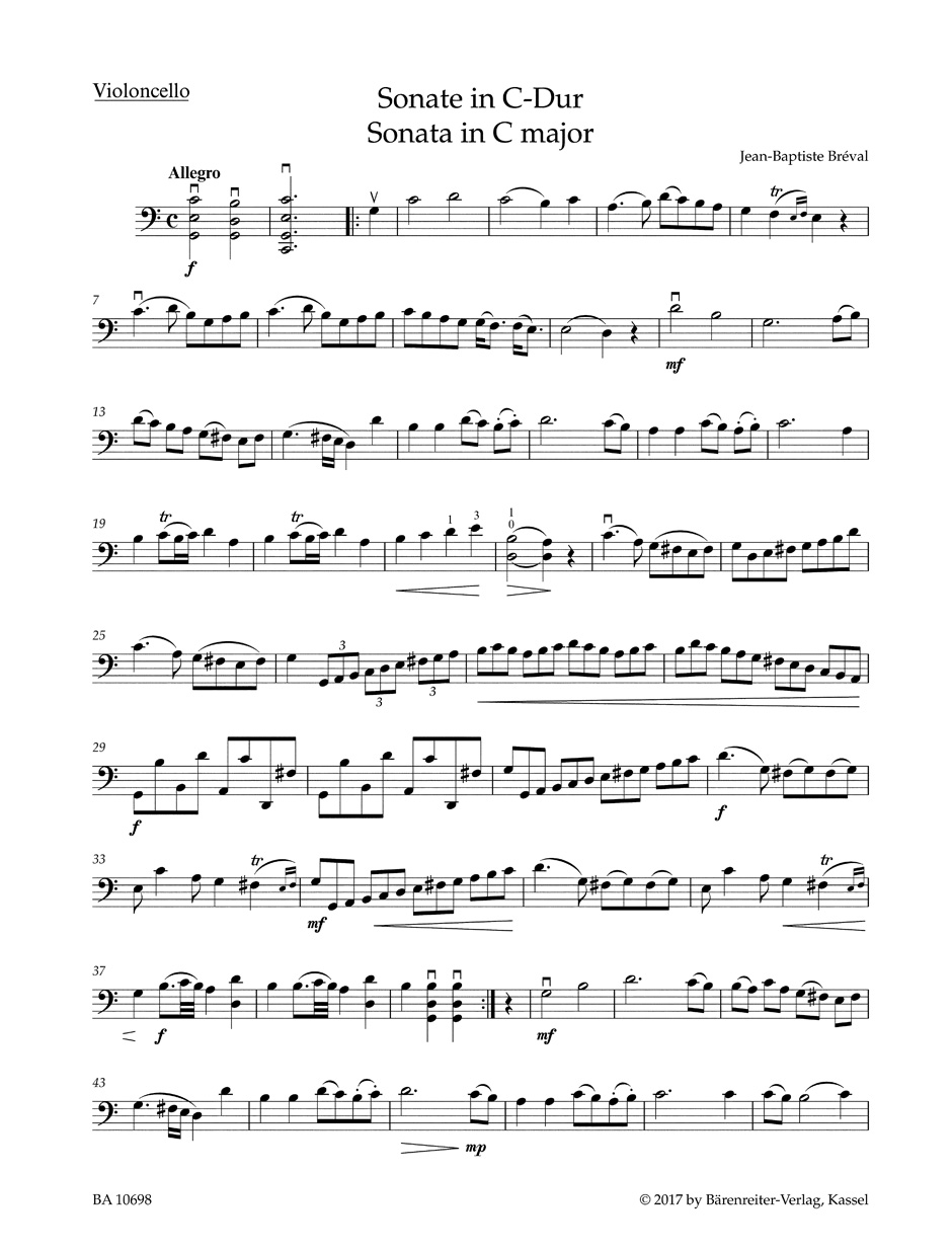 Other Cover Image Sonate C-Dur op. 40/1