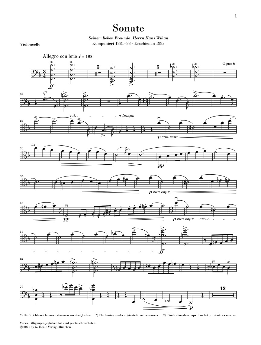 Other Cover Image Sonate F-dur op. 6