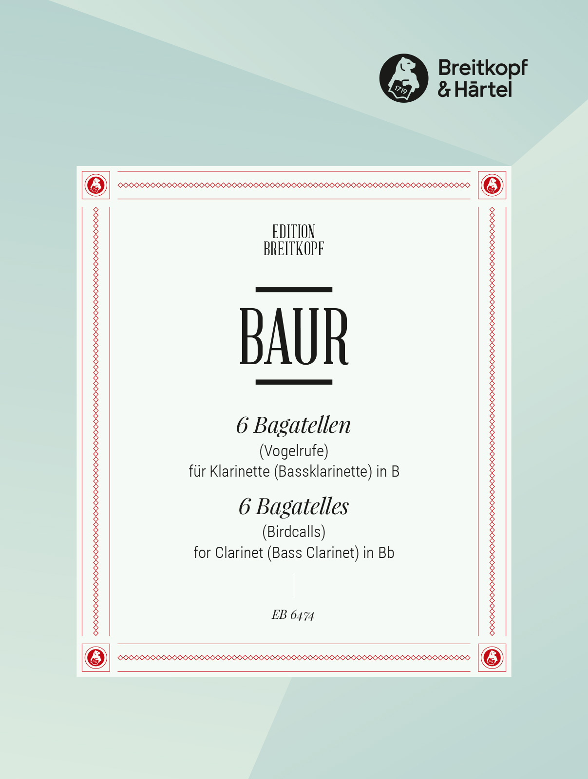 Other Cover Image Sechs Bagatellen (Vogelrufe) (1964)