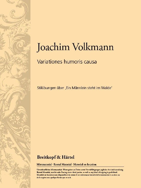 Other Cover Image Variationes humoris causa