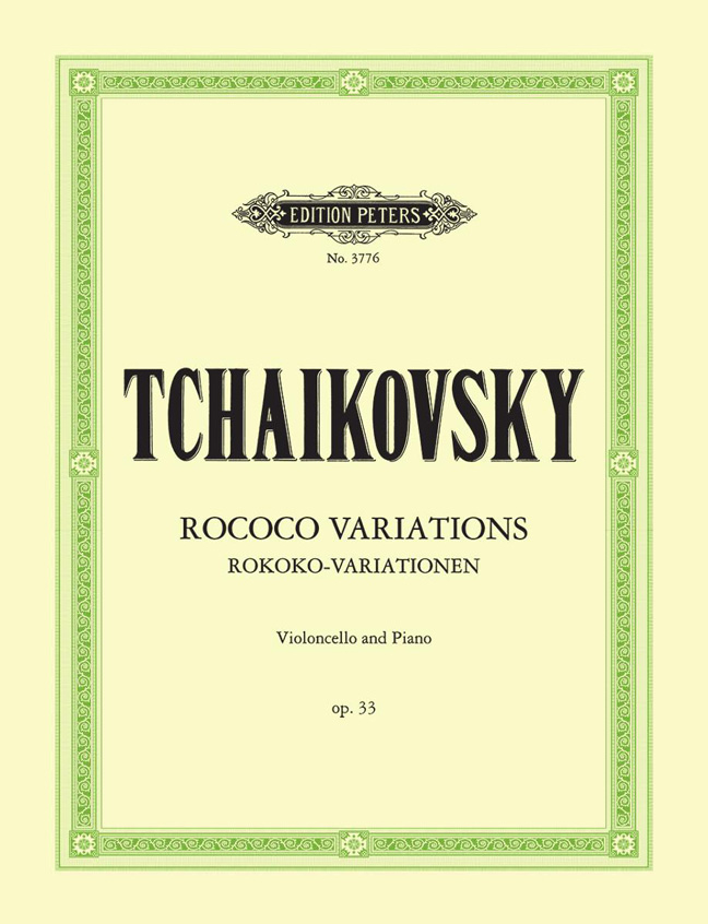 Front Cover Image Variationen über ein Rokoko-Thema für Violoncello und Orchester op. 33