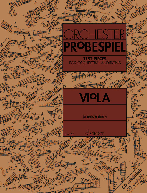 Front Cover Image Orchester-Probespiel Viola