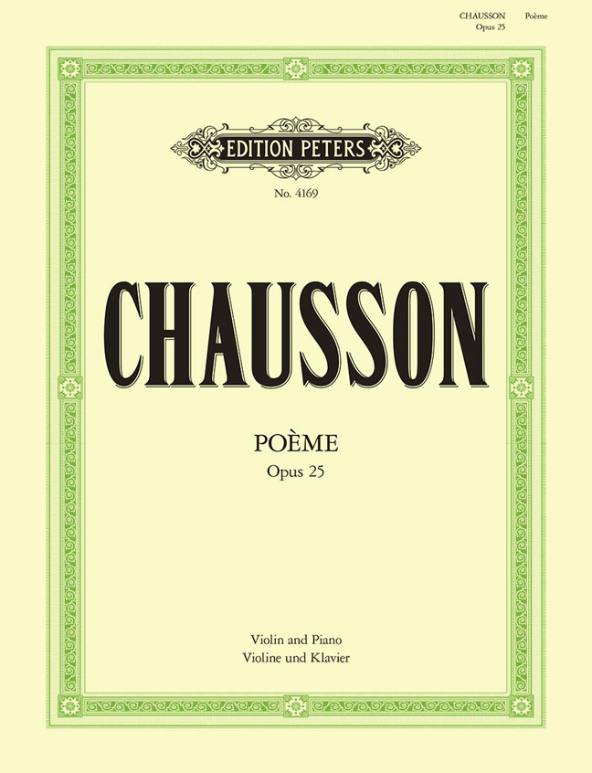 Front Cover Image Poème für Violine und Klavier