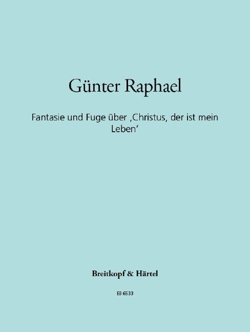 Other Cover Image Fantasie und Fuge