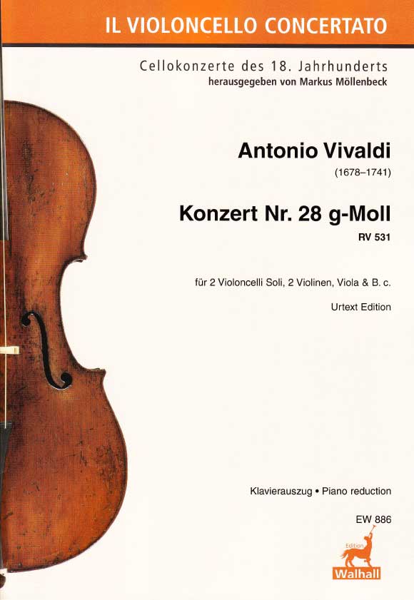 Front Cover Image Konzert Nr. 28 g-Moll RV 531