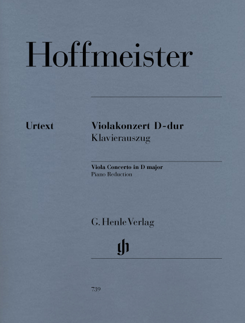 Front Cover Image Violakonzert D-dur