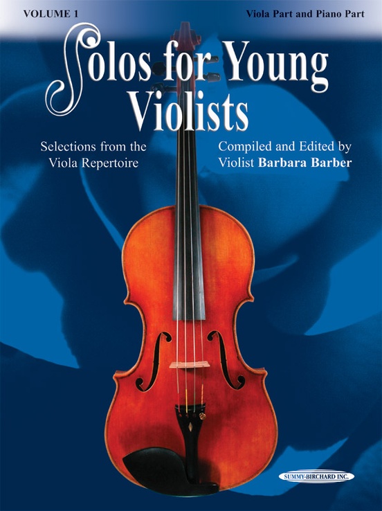 Front Cover Image Solos for Young Violists Viola Part and Piano Acc., Volume 1