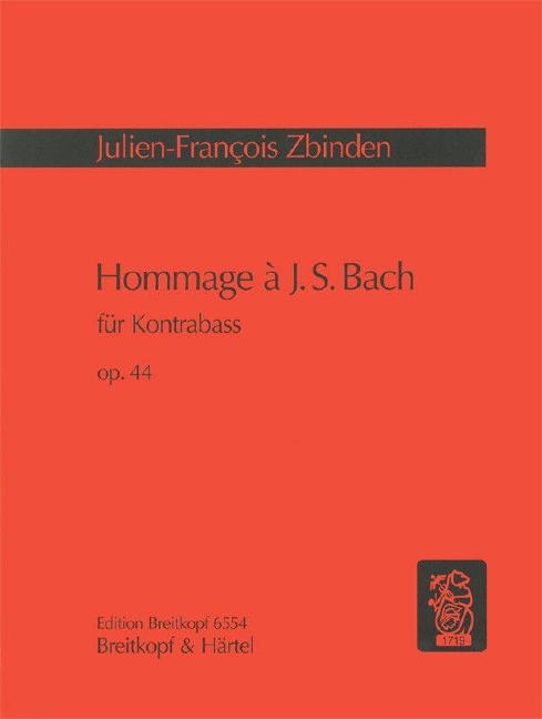 Other Cover Image Hommage a J S Bach op. 44