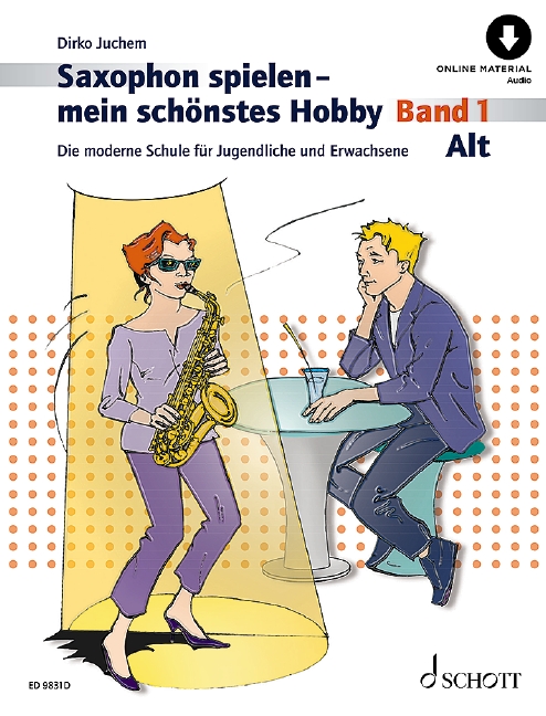 Front Cover Image Saxophon spielen – mein schönstes Hobby Band 1