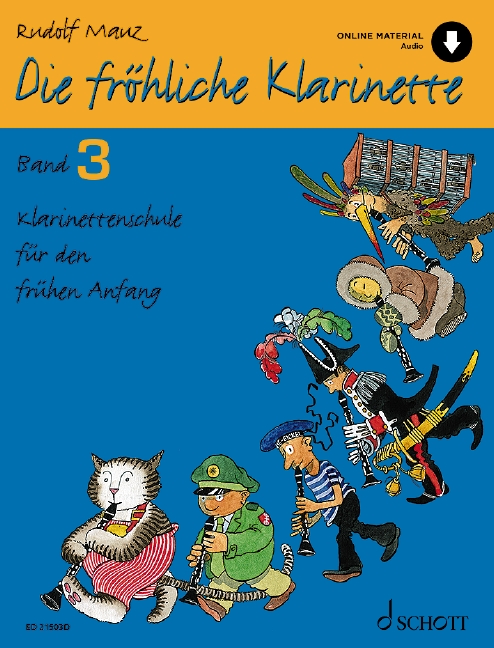 Front Cover Image Die fröhliche Klarinette Band 3