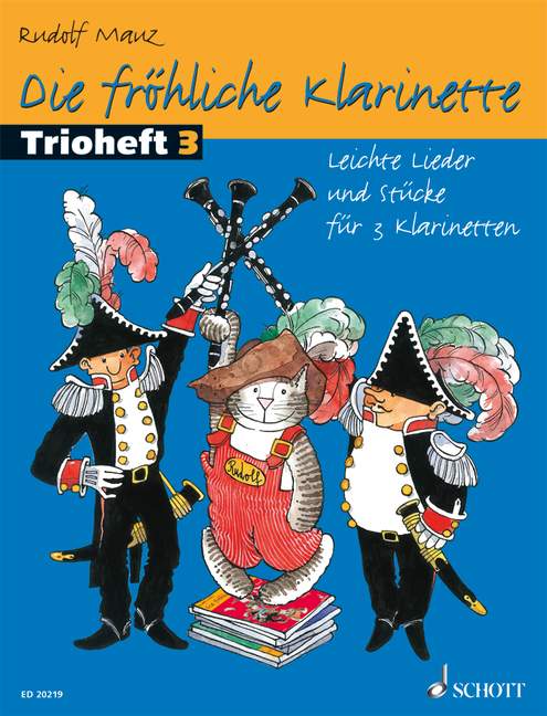 Front Cover Image Die fröhliche Klarinette - Trioheft 3