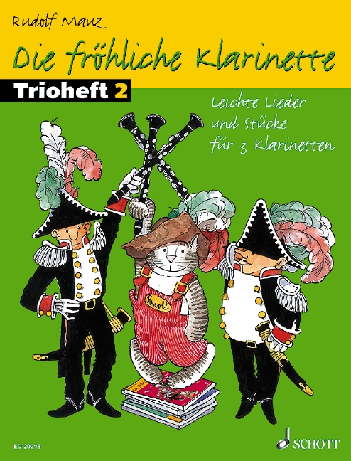 Front Cover Image Die fröhliche Klarinette - Trioheft 2