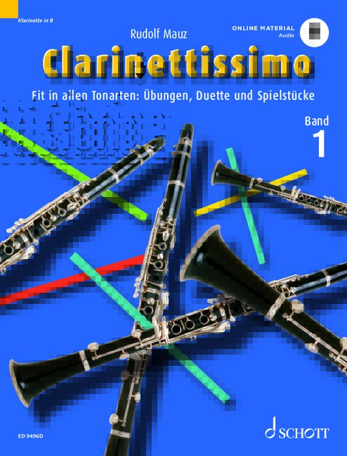 Front Cover Image Clarinettissimo Band 1
