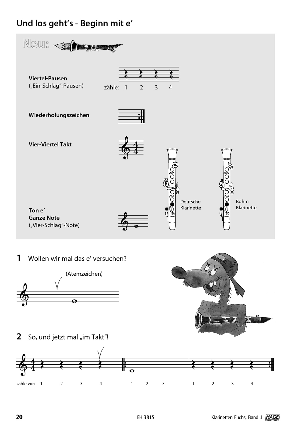 Other Cover Image Klarinetten Fuchs Band 1
