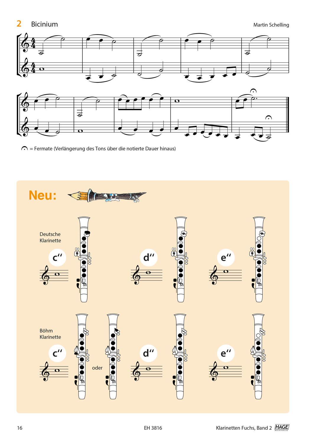 Other Cover Image Klarinetten Fuchs Band 2