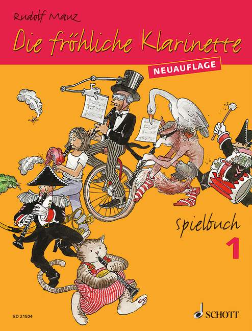 Front Cover Image Die fröhliche Klarinette - Spielbuch 1