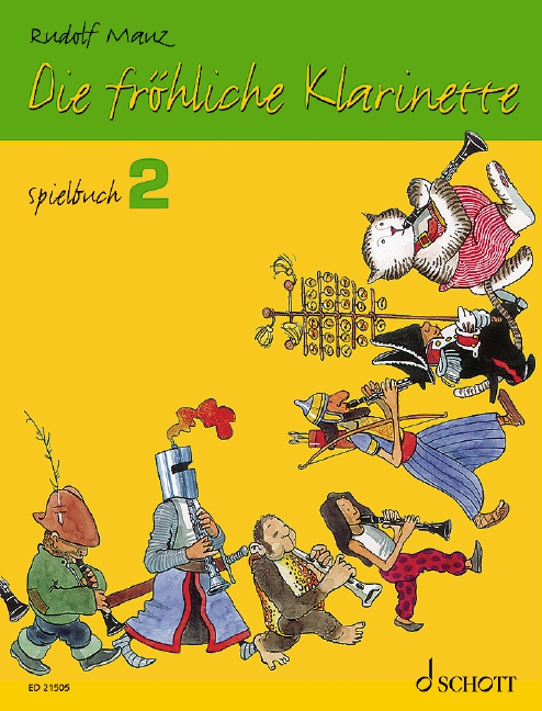 Front Cover Image Die fröhliche Klarinette - Spielbuch 2
