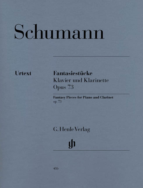 Front Cover Image Fantasiestücke op. 73 für Klavier und Klarinette