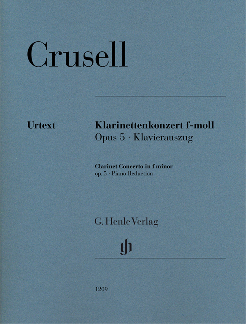 Front Cover Image Klarinettenkonzert Nr. 2 f-moll op. 5