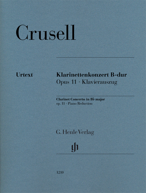 Front Cover Image Klarinettenkonzert B-dur op. 11
