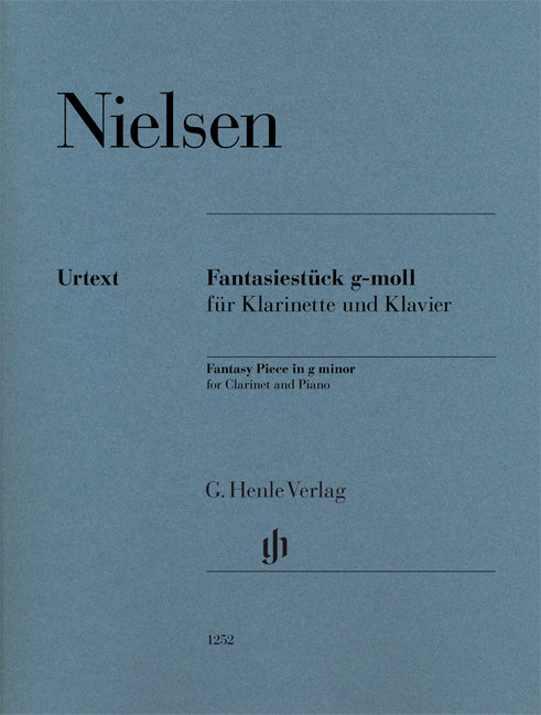 Front Cover Image Fantasiestück für Klarinette und Klavier g-moll