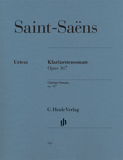 Front Cover Image Klarinettensonate op. 167